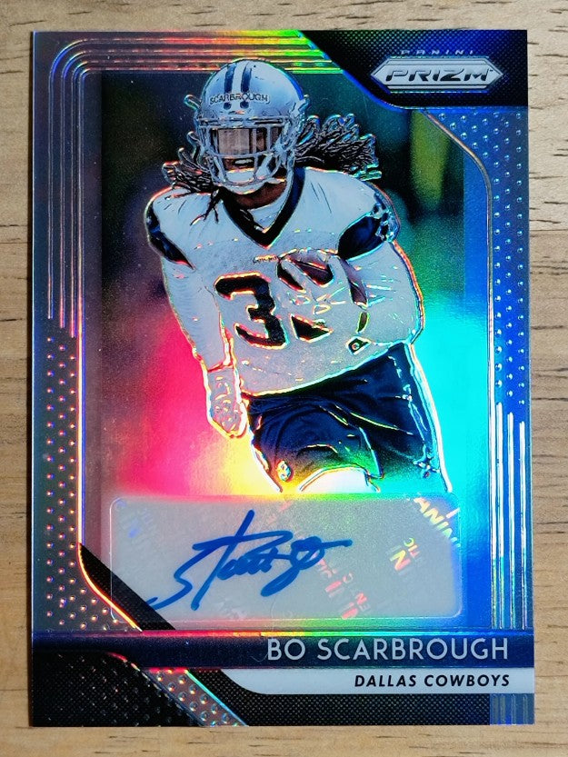 2018 Panini Prizm Rookie Autographs Prizms #89 Bo Scarbrough