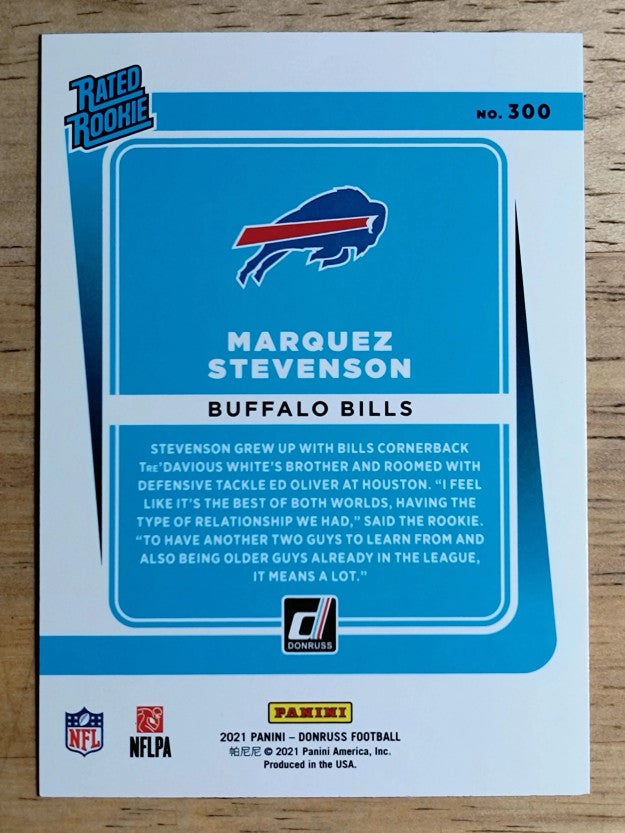 2021 Donruss #300 Marquez Stevenson RR RC