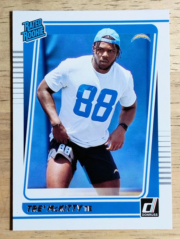 2021 Donruss #304 Tre' McKitty RR RC