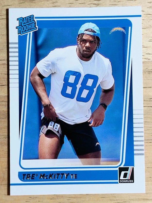 2021 Donruss #304 Tre' McKitty RR RC