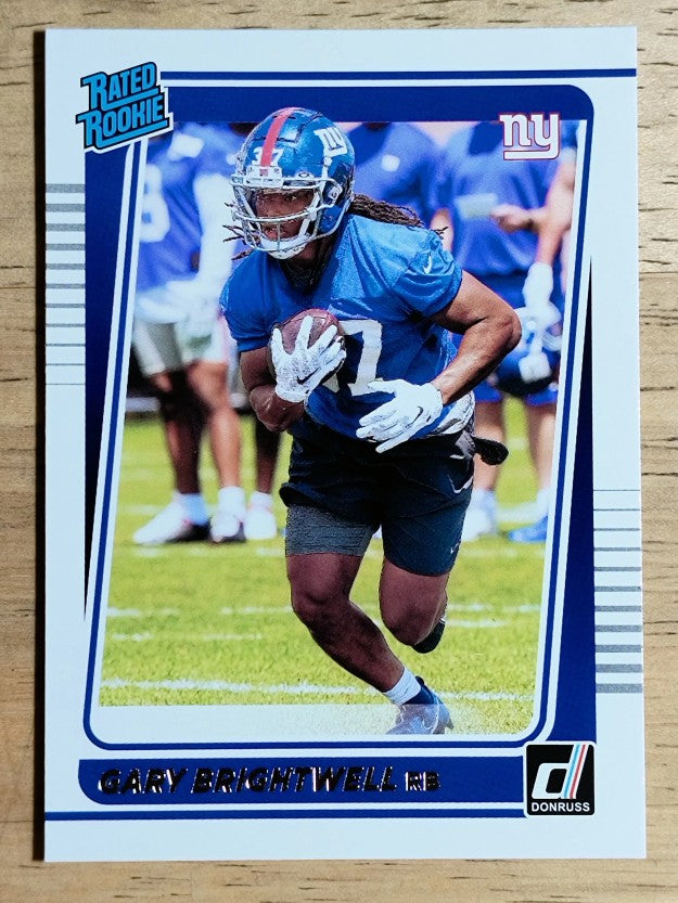 2021 Donruss #313 Gary Brightwell RR RC