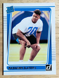2021 Donruss #332 Rashawn Slater RR RC