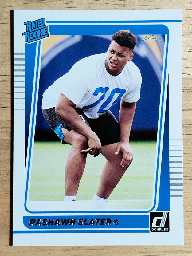 2021 Donruss #332 Rashawn Slater RR RC