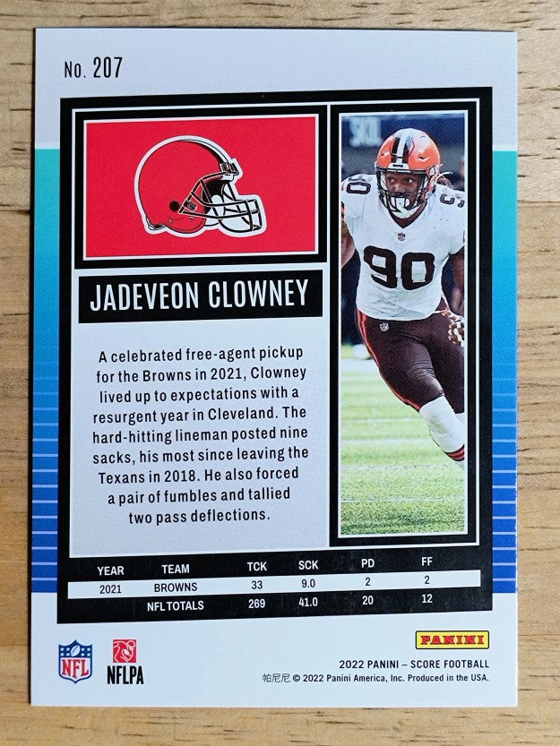 2022 Score Ellipse #207 Jadeveon Clowney (NM)