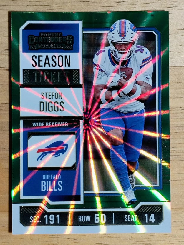 2023 Panini Contenders Opening Kickoff Ticket #12 Stefon Diggs