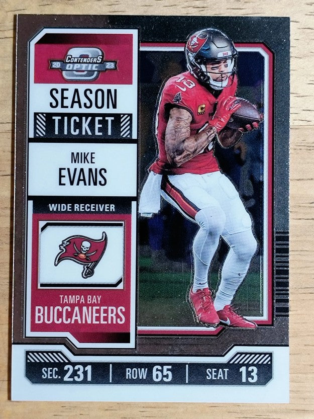 2023 Panini Contenders Optic #54 Mike Evans
