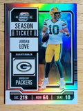 2023 Panini Contenders Optic Silver #19 Jordan Love