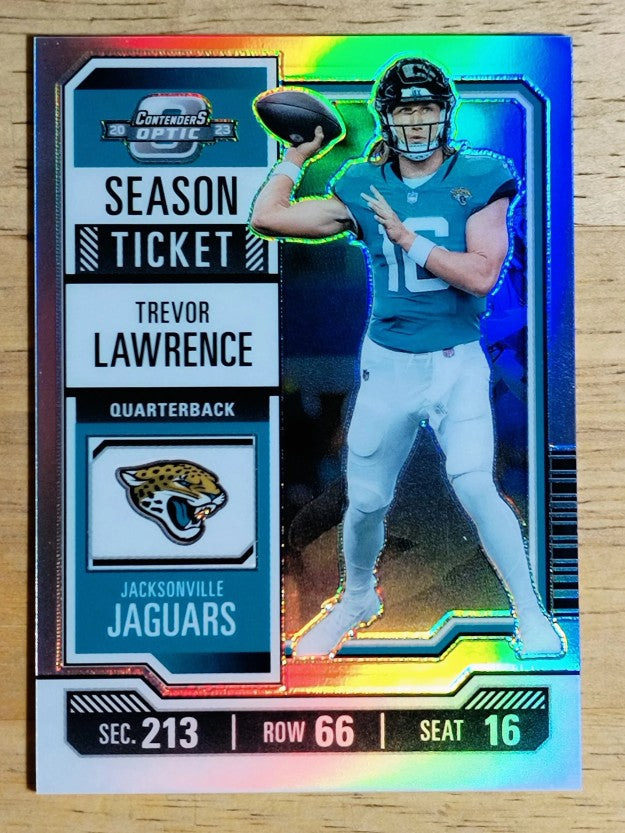2023 Panini Contenders Optic Silver #25 Trevor Lawrence