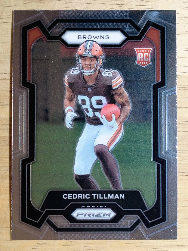 2023 Panini Prizm #321 Cedric Tillman RC