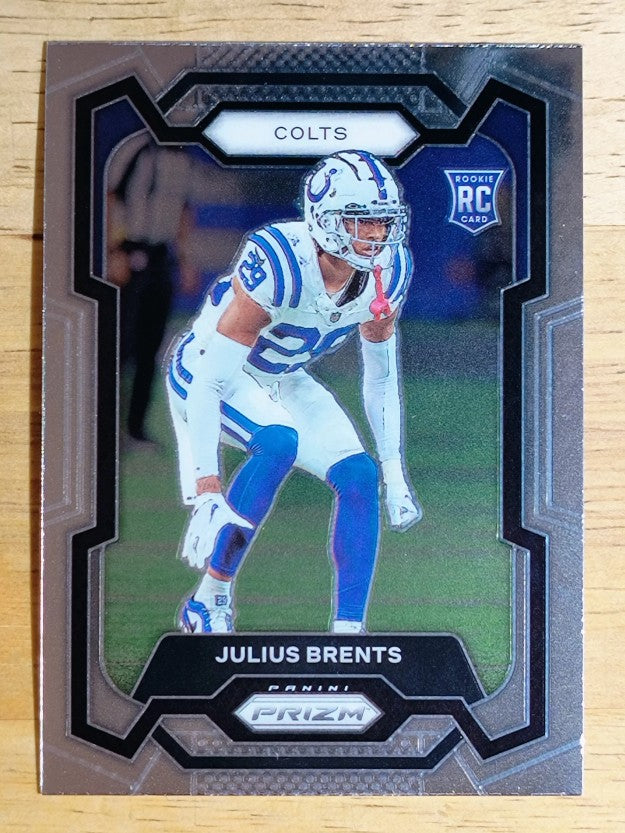 2023 Panini Prizm #346 Julius Brents RC