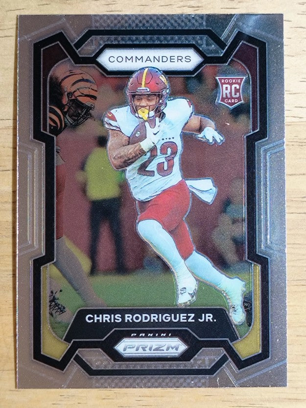 2023 Panini Prizm #398 Chris Rodriguez Jr. RC