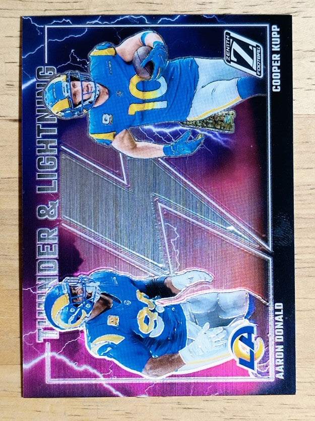 2023 Zenith Thunder and Lightning #15 Aaron Donald/Cooper Kupp