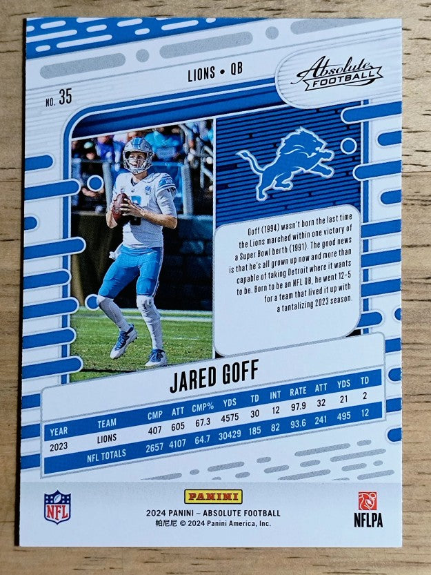 2024 Absolute Retail #35 Jared Goff