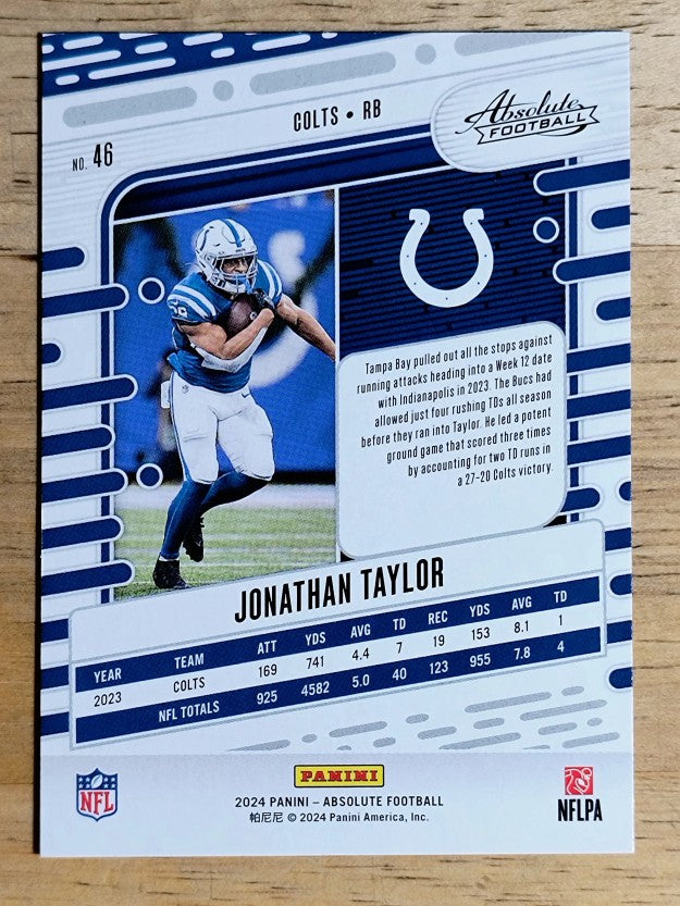 2024 Absolute Retail #46 Jonathan Taylor