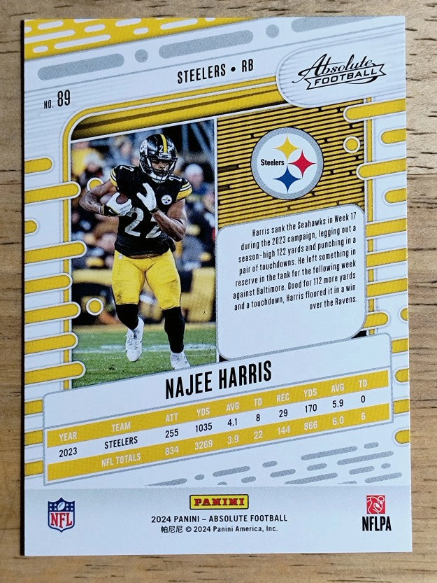 2024 Absolute Retail #89 Najee Harris
