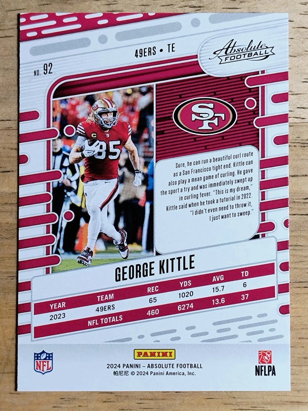 2024 Absolute Retail #92 George Kittle