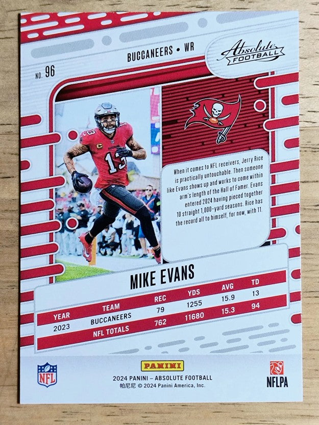 2024 Absolute Retail #96 Mike Evans