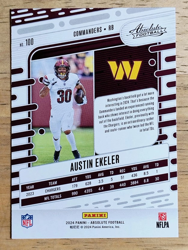 2024 Absolute Retail #100 Austin Ekeler