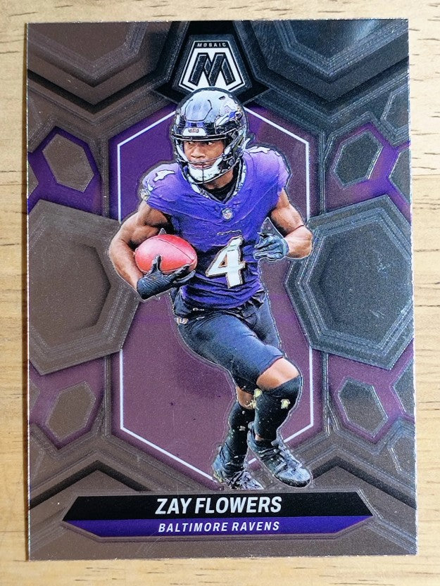 2024 Panini Mosaic #17 Zay Flowers