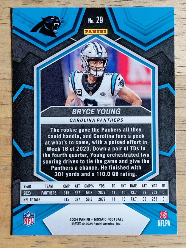 2024 Panini Mosaic #29 Bryce Young