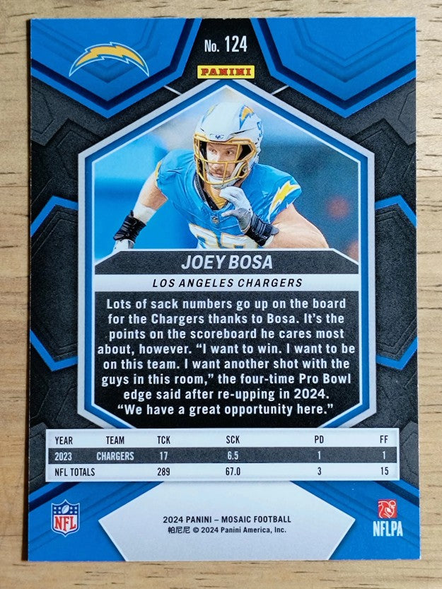 2024 Panini Mosaic #124 Joey Bosa