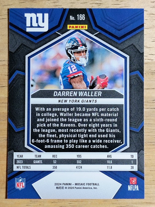 2024 Panini Mosaic #166 Darren Waller