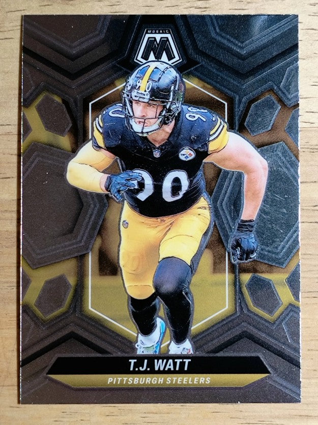 2024 Panini Mosaic #188 T.J. Watt