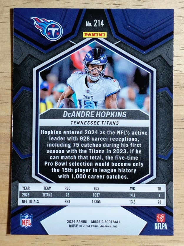 2024 Panini Mosaic #214 DeAndre Hopkins