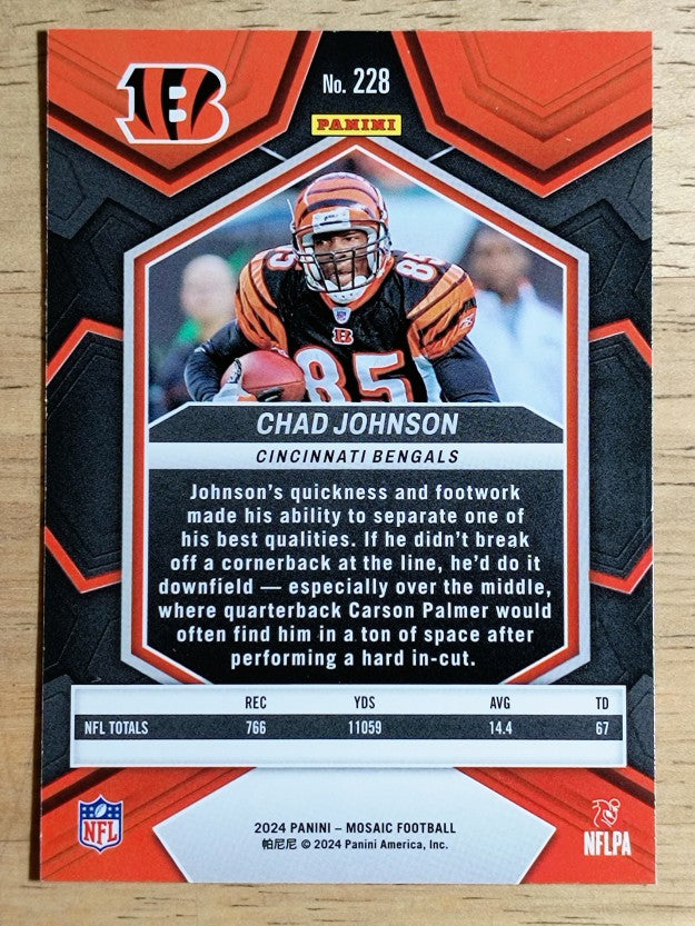 2024 Panini Mosaic #228 Chad Johnson