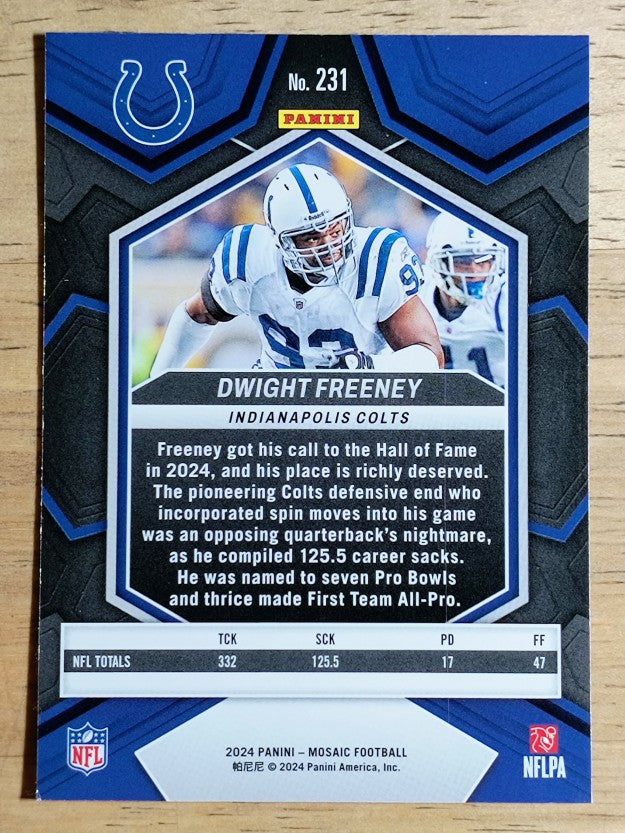 2024 Panini Mosaic #231 Dwight Freeney