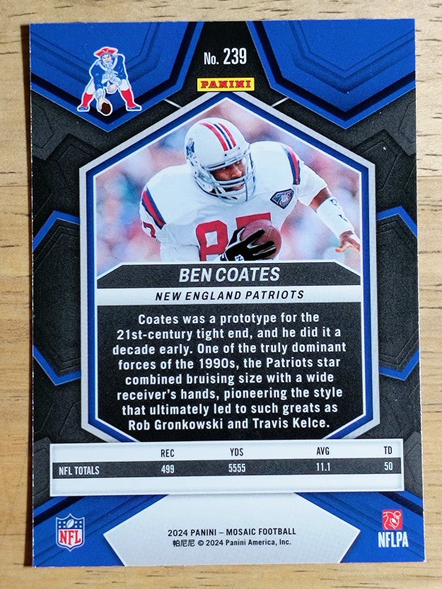 2024 Panini Mosaic #239 Ben Coates