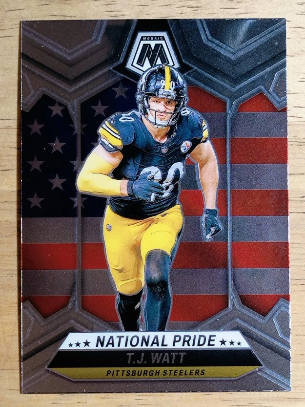 2024 Panini Mosaic #266 T.J. Watt NP