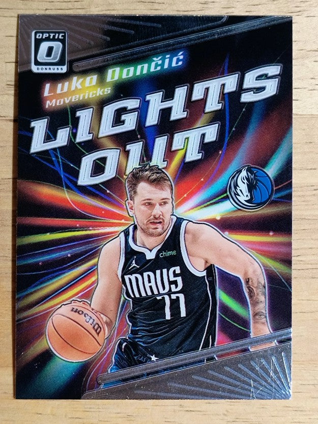 2023-24 Donruss Optic Lights Out #3 Luka Doncic