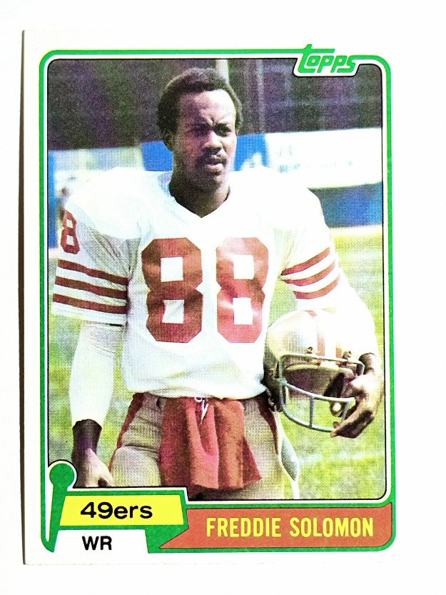 1981 Topps #148 Freddie Solomon