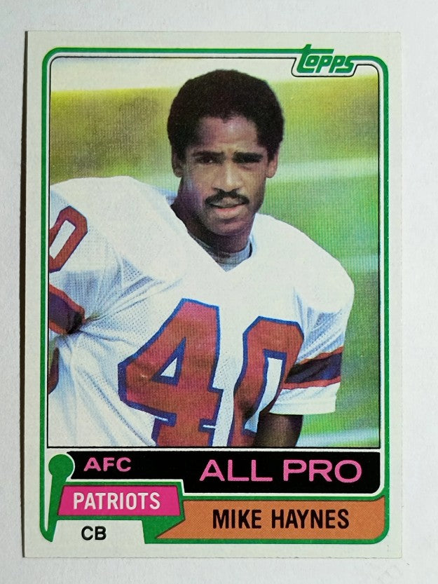 1981 Topps #230 Mike Haynes