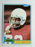 1981 Topps #365 Ottis Anderson