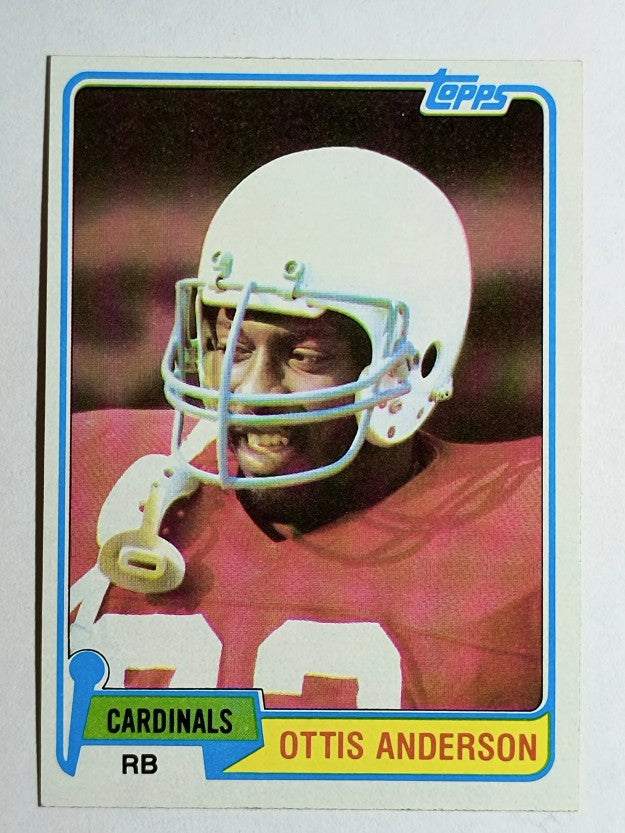 1981 Topps #365 Ottis Anderson