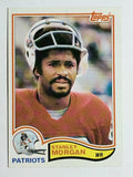1982 Topps #156 Stanley Morgan