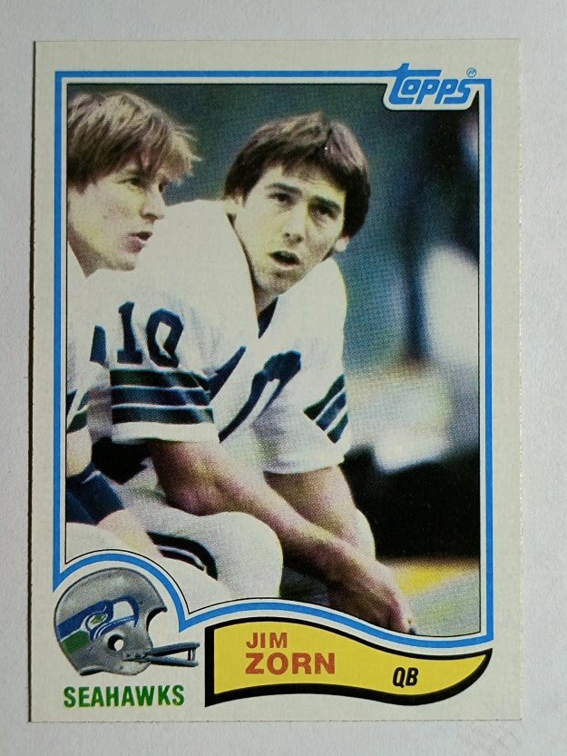 1982 Topps #255 Jim Zorn