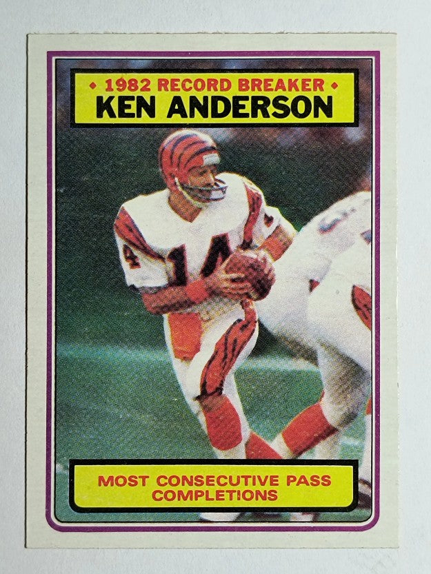 1983 Topps #1 Ken Anderson RB