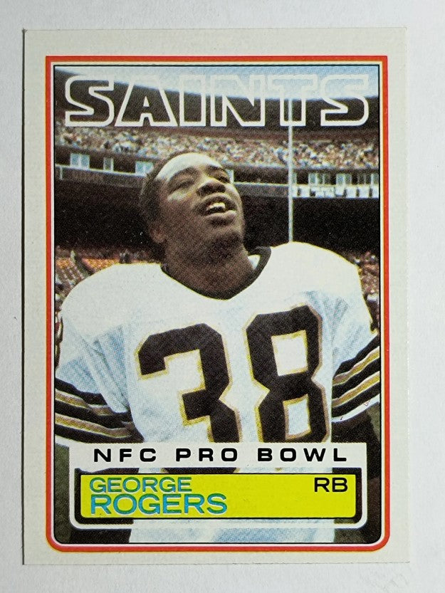 1983 Topps #117 George Rogers PB