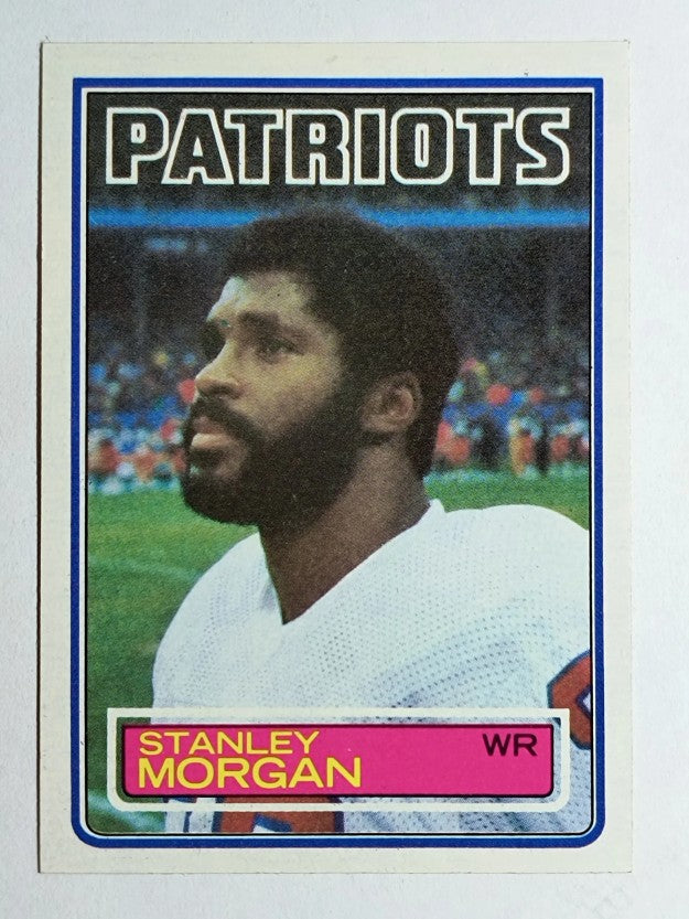 1983 Topps #334B Stanley Morgan COR