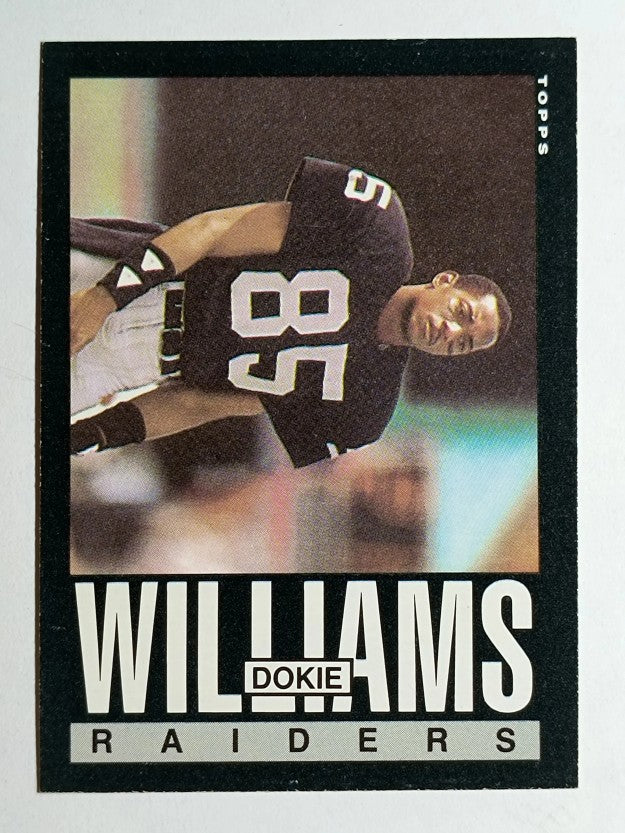 1985 Topps #298 Dokie Williams RC