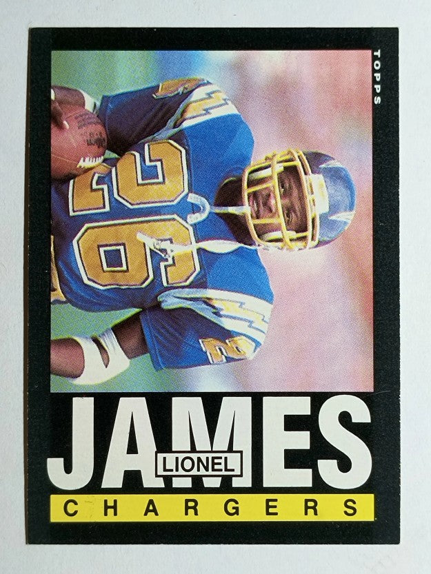 1985 Topps #376 Lionel James RC