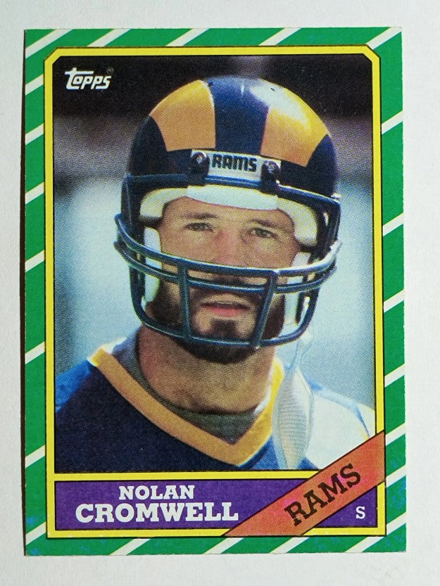 1986 Topps #92 Nolan Cromwell