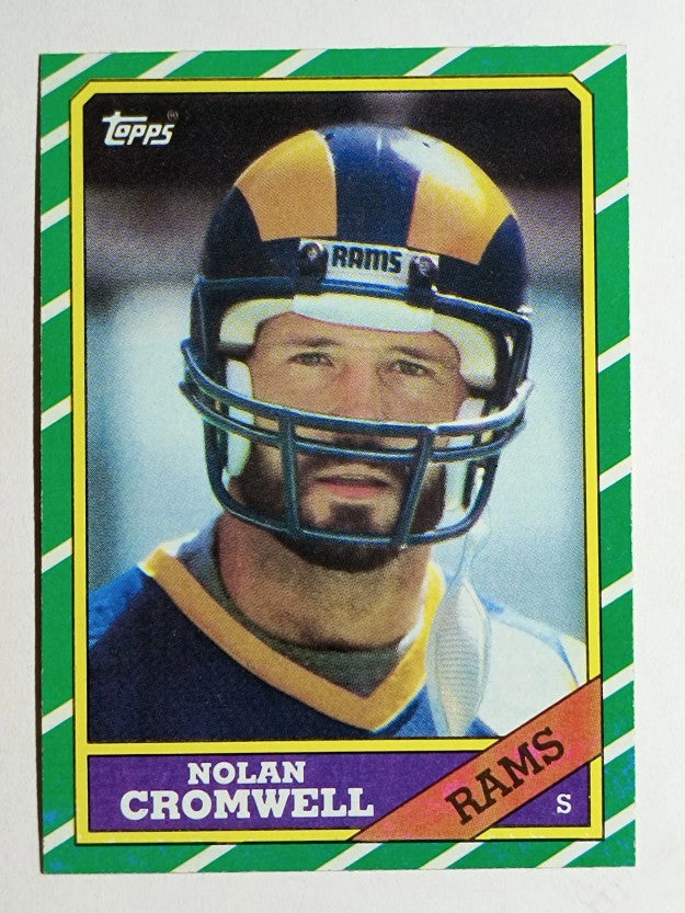 1986 Topps #92 Nolan Cromwell