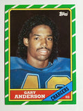 1986 Topps #233 Gary Anderson RB RC
