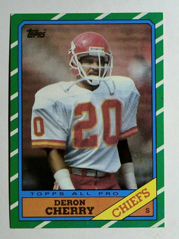 1986 Topps #313 Deron Cherry AP