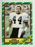 1986 Topps #347 Dave Waymer