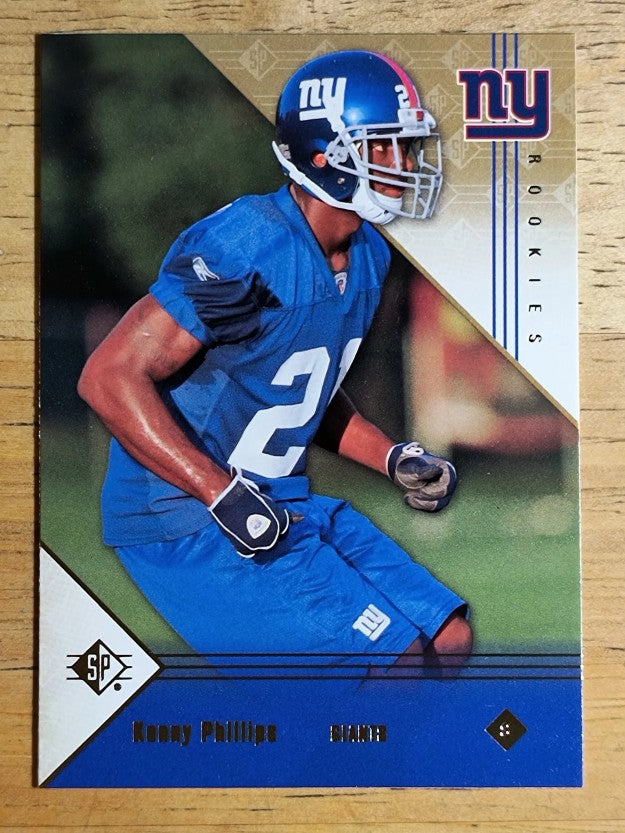 2008 SP Rookie Edition #134 Kenny Phillips RC